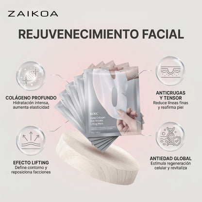 Mascarillas Hidrogel de Fórmula Coreana - ZAIKOA