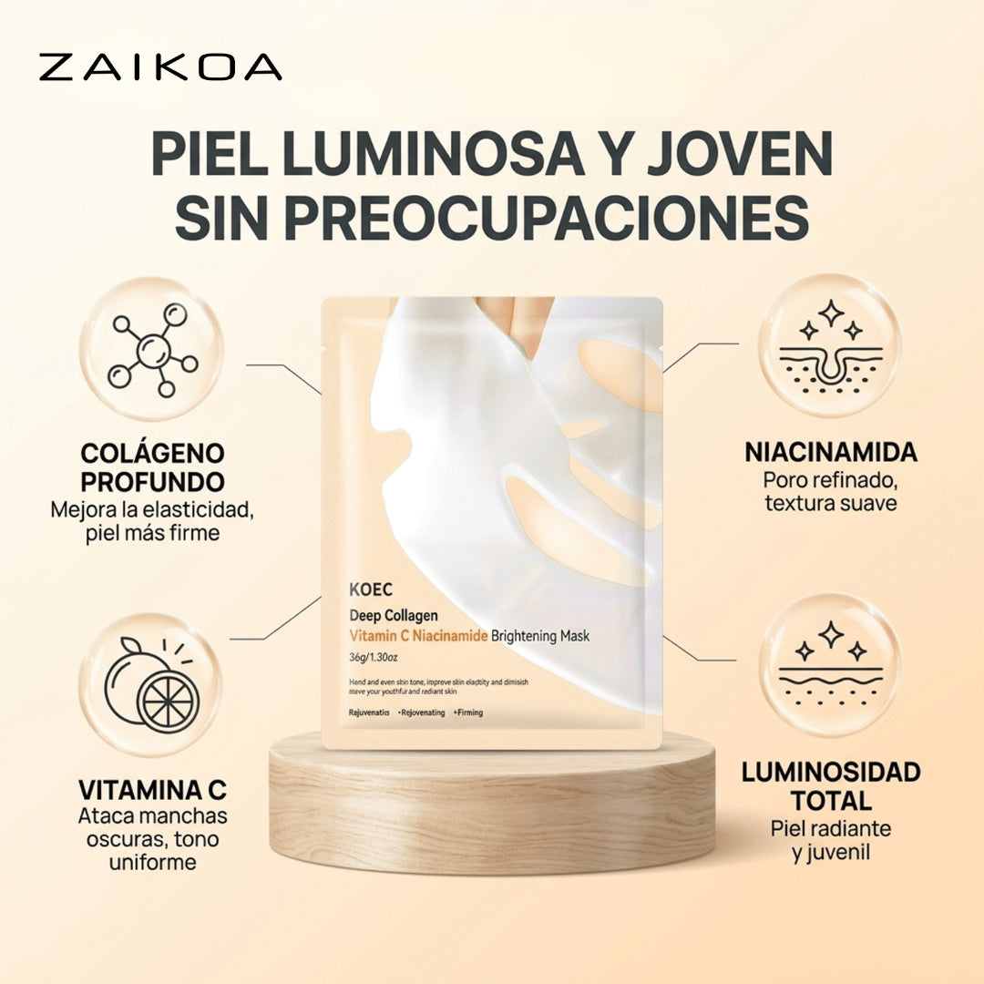 Mascarillas Hidrogel de Fórmula Coreana - ZAIKOA