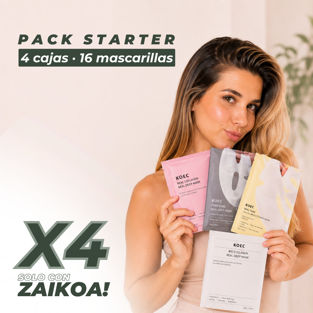 Mascarillas Hidrogel de Fórmula Coreana - ZAIKOA