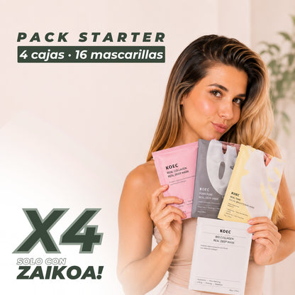 Mascarillas Hidrogel de Fórmula Coreana - ZAIKOA
