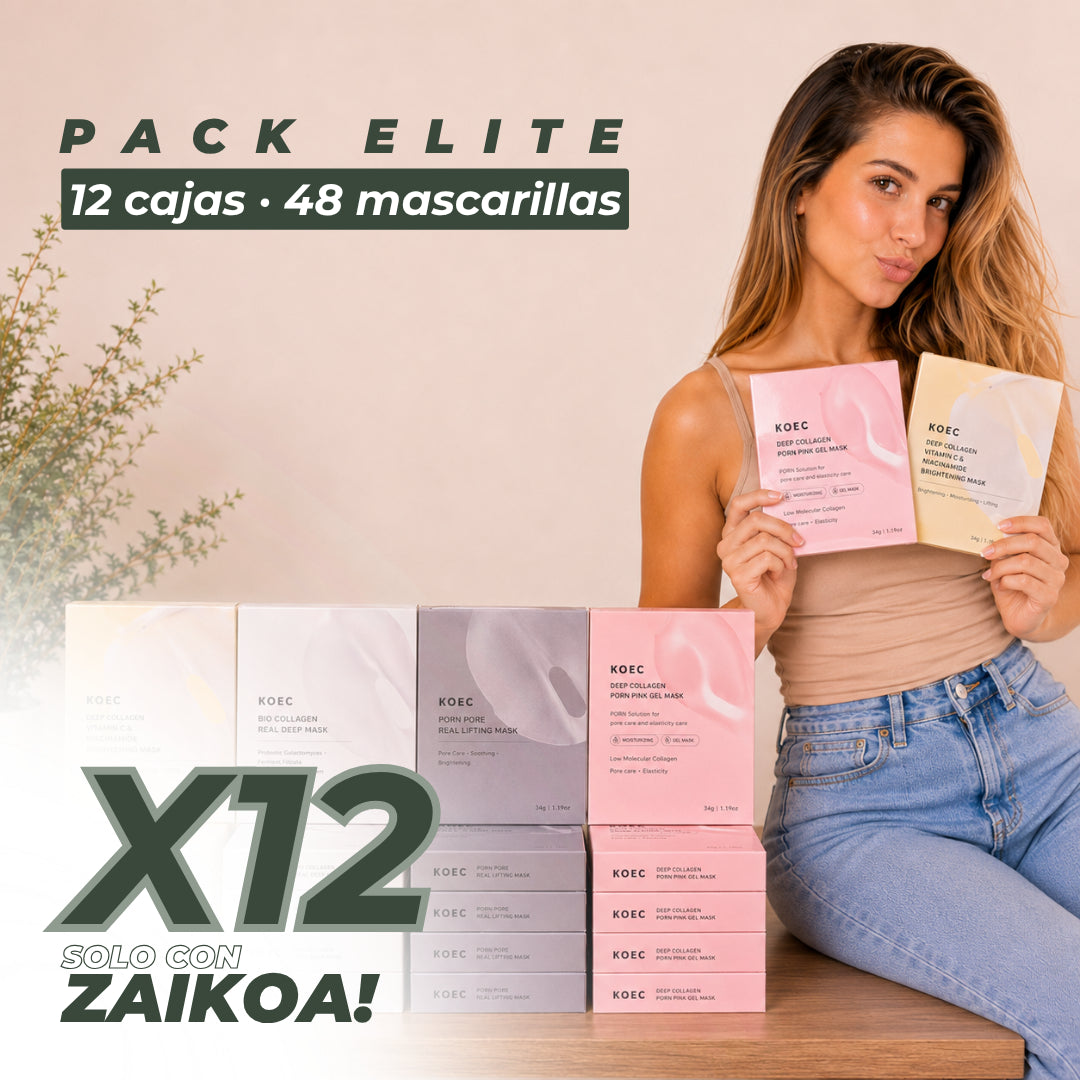 Mascarillas Hidrogel de Fórmula Coreana - ZAIKOA