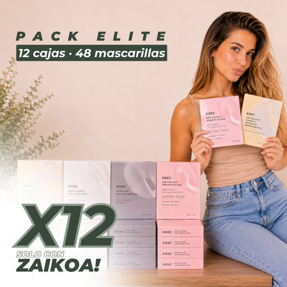 Mascarillas Hidrogel de Fórmula Coreana - ZAIKOA