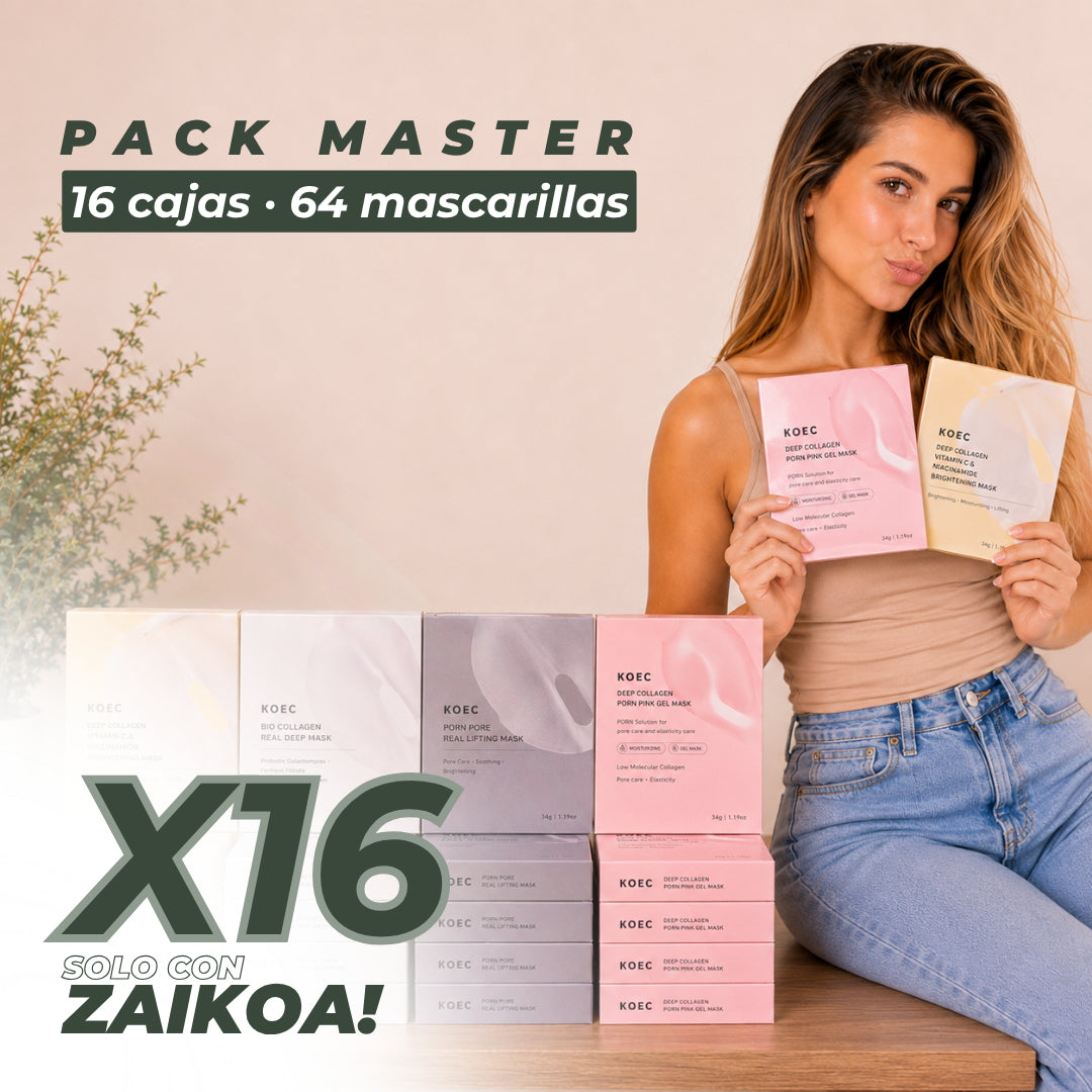 Mascarillas Hidrogel de Fórmula Coreana - ZAIKOA