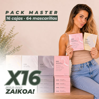 Mascarillas Hidrogel de Fórmula Coreana - ZAIKOA
