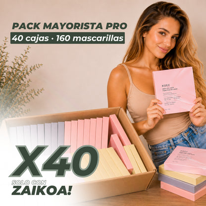 Mascarillas Hidrogel de Fórmula Coreana - ZAIKOA